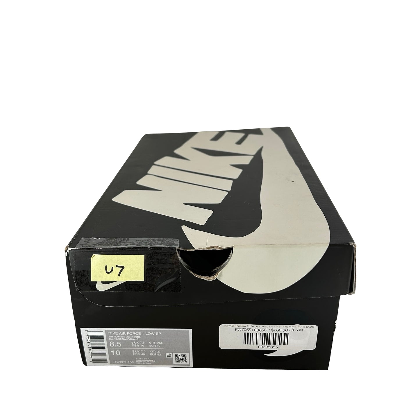 FQ7069 100 Nike Air Force 1 Low Cactus Plant Flea Market White (2024) [USED] - 8.5 M (Used7)