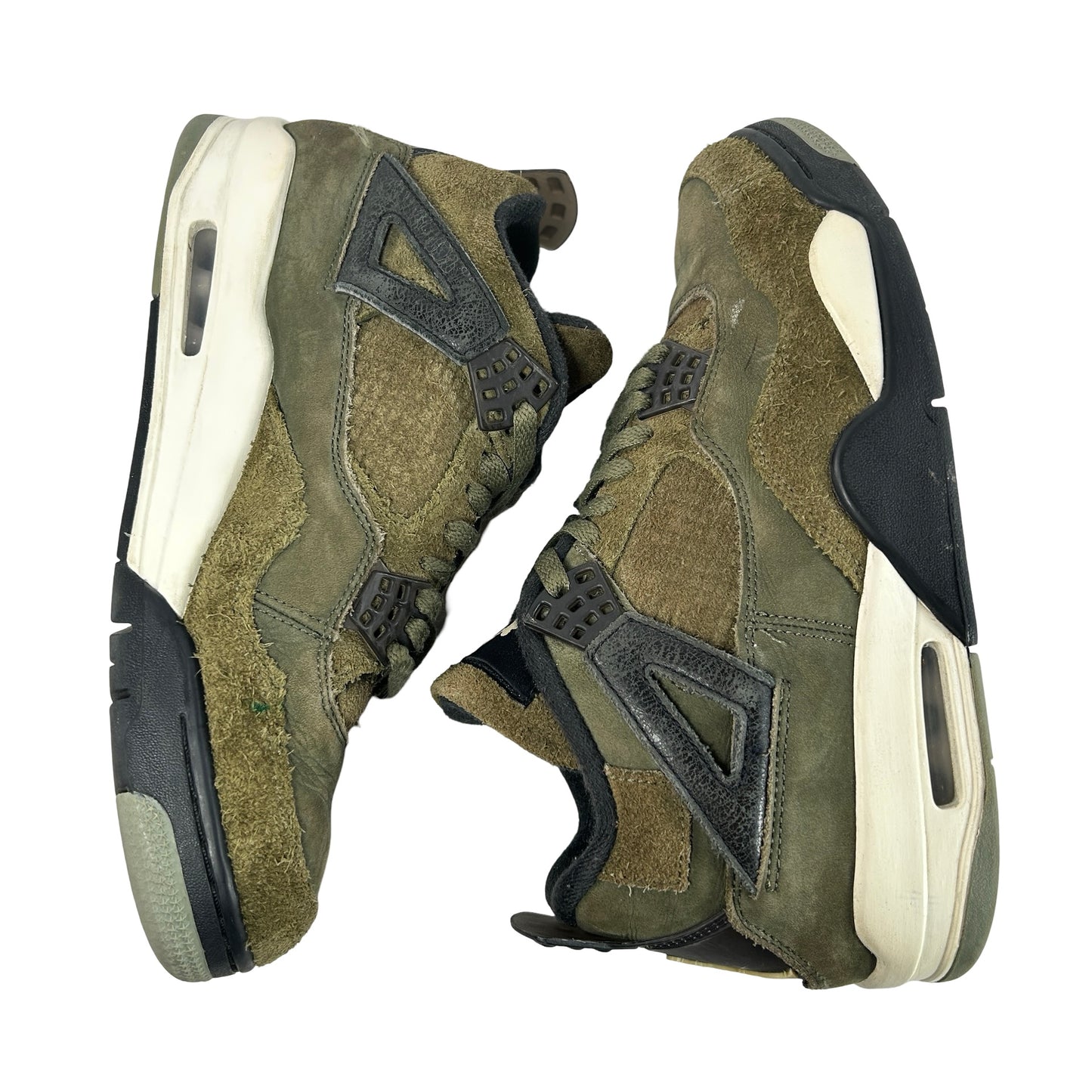 FB9927 200 Air Jordan 4 Craft Medium Olive [USED] - 9 M (Used) (No Box)