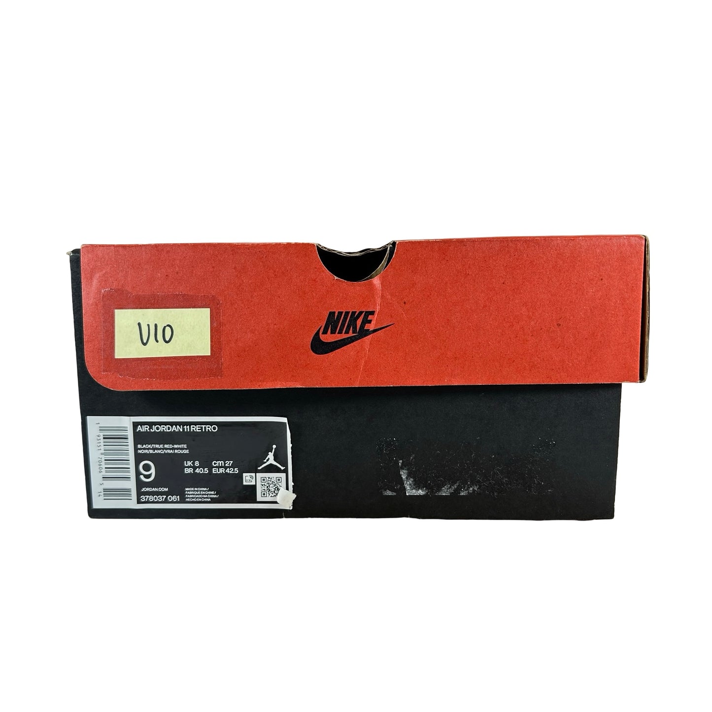 378037 061 Jordan 11 Bred (2019) [USED] - 9 M (Used10)