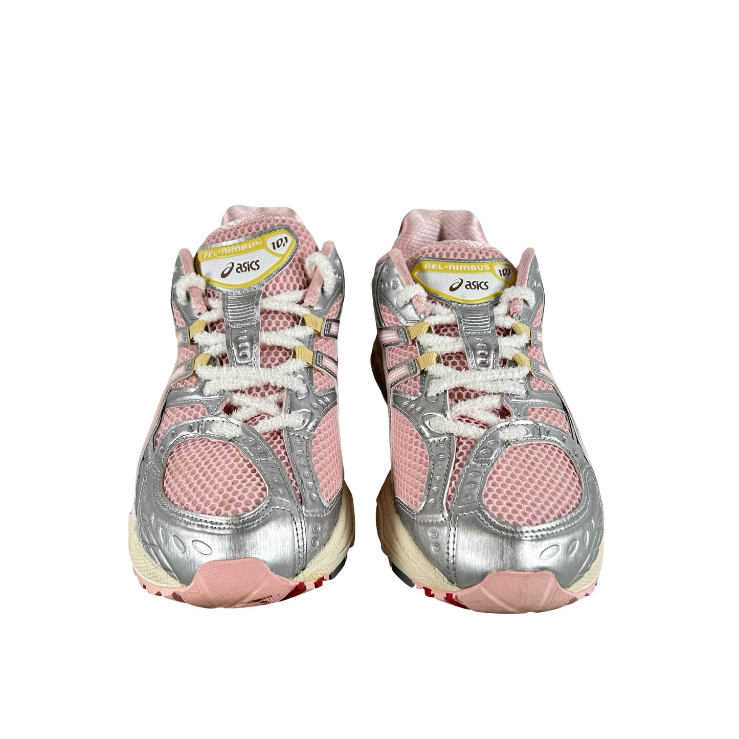 1203A865 702 ASICS Gel-Nimbus 10.1 Vandy The Pink x atmos Banana Split Strawberry [USED] - 8.5 M (Used)