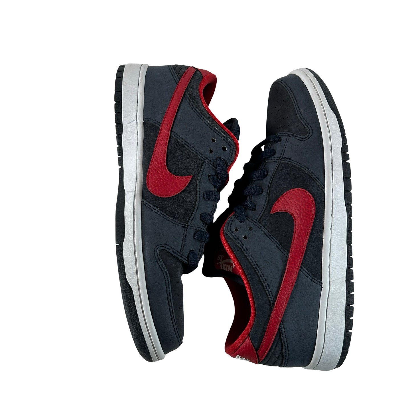 304292 461 Nike SB Dunk Low Dark Obsidian Gym Red [USED] - 10M (Used) (No Box)
