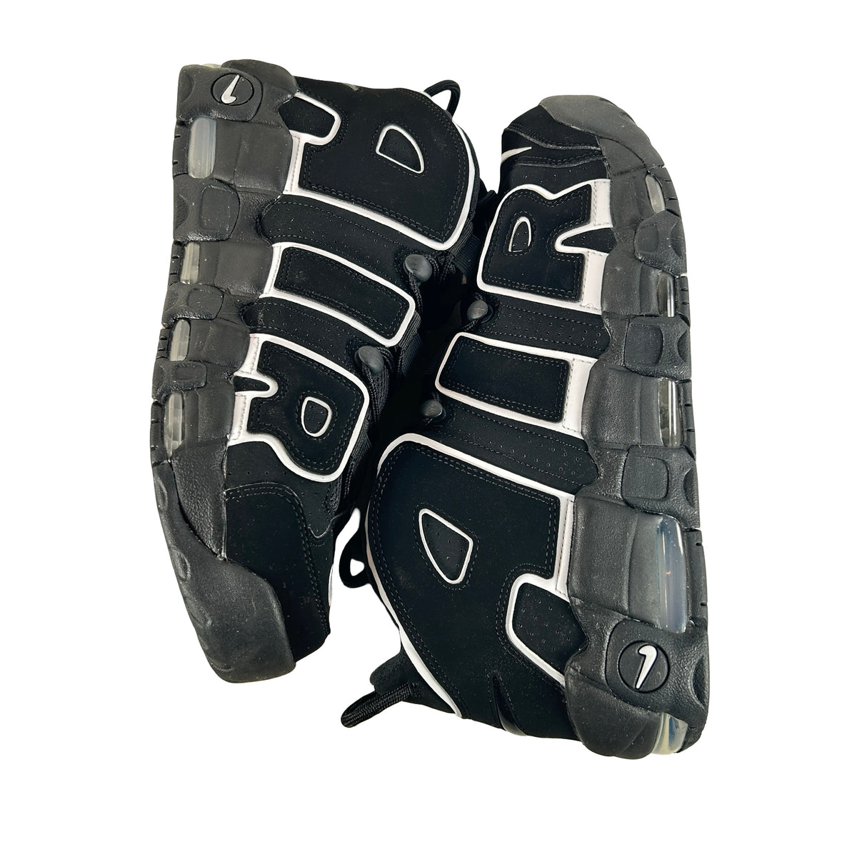 FV2291 001 Nike Air More Uptempo 96 Black White (2023) [USED] - 12 M (Used)