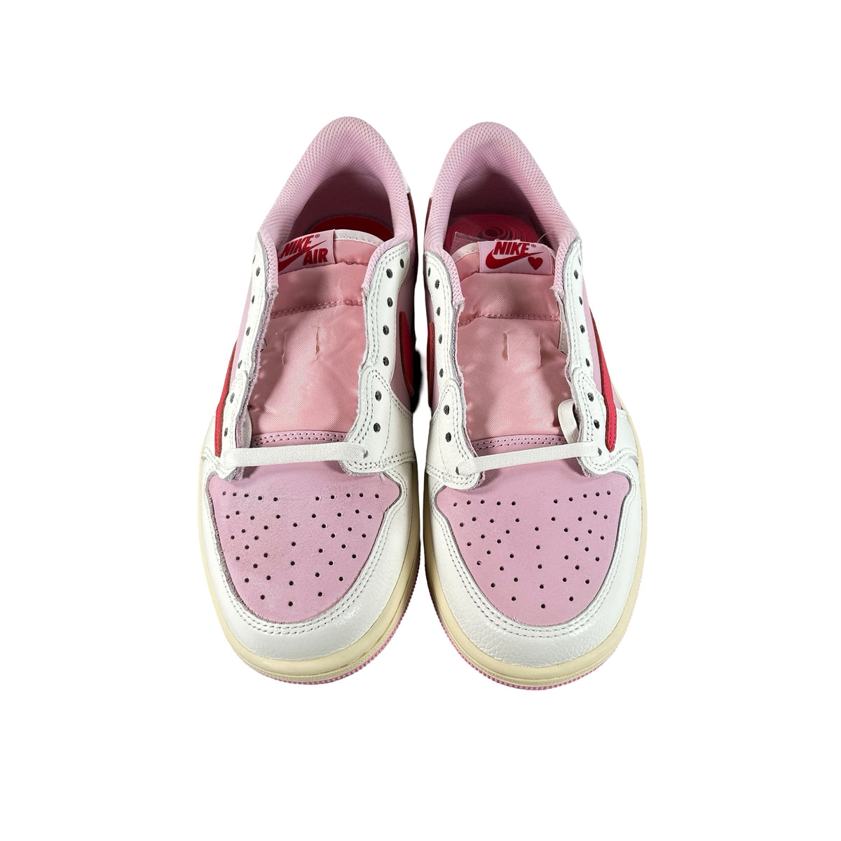 IQ7604 101 Jordan 1 Retro Low OG SP Travis Scott Sail Tropical Pink [USED] - 8 M (VNDS)