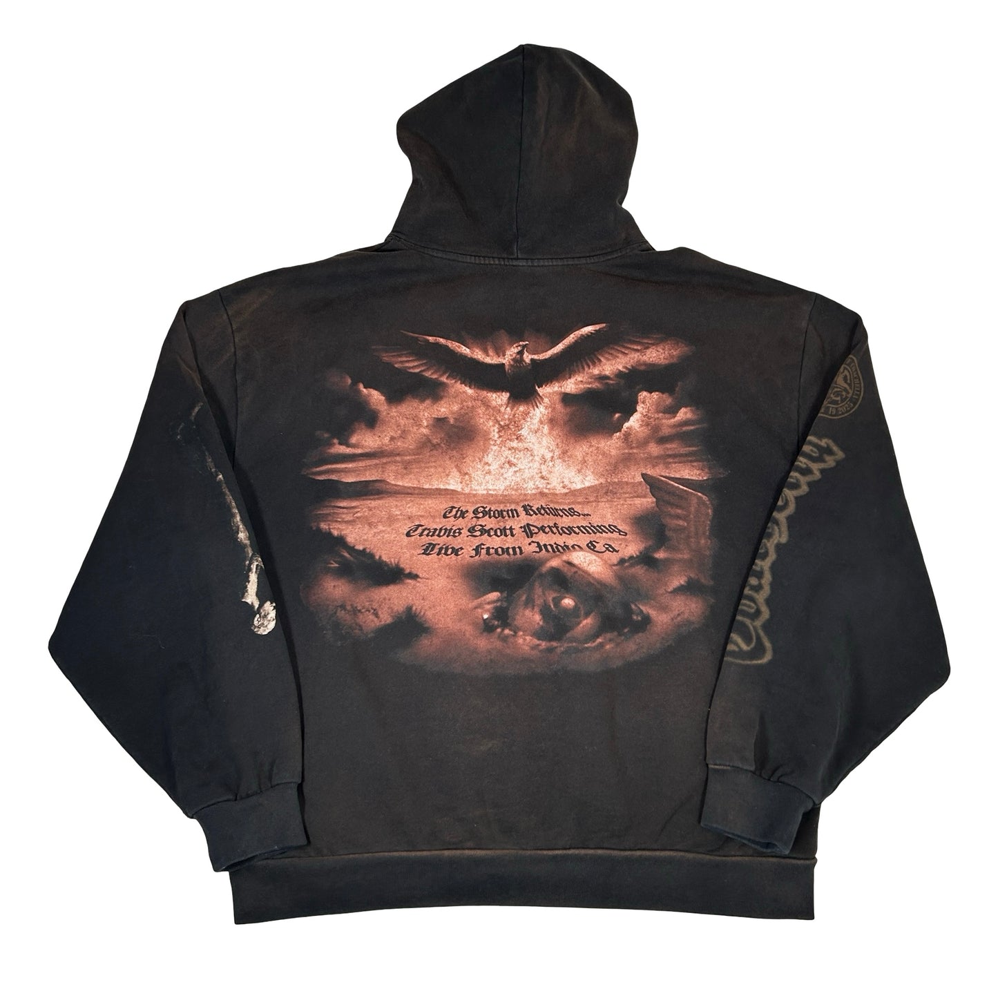 Travis Scott Cactus Jack x Coachella (2025) Pullover Hoodie Black Brown