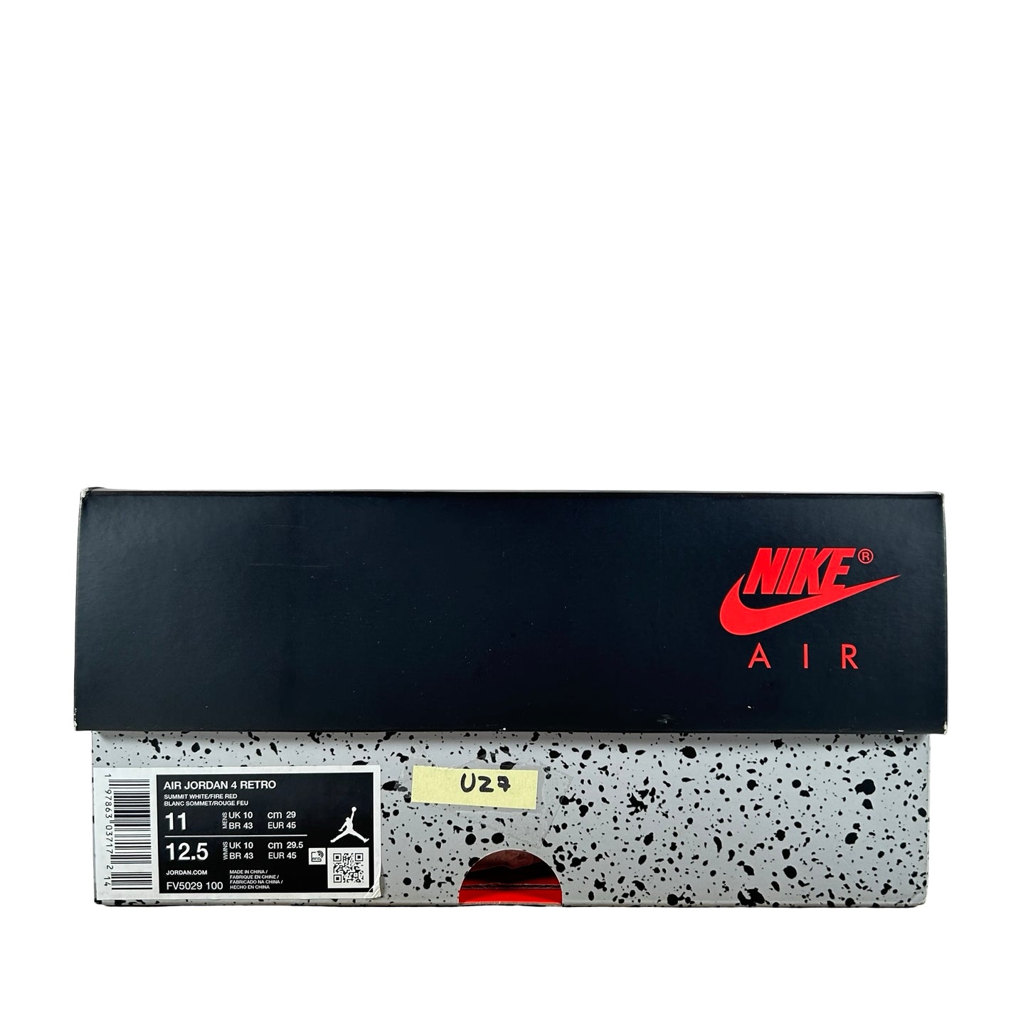 FV5029 100 Jordan 4 Retro White Cement (2025) [USED] - 11 M (Used27)