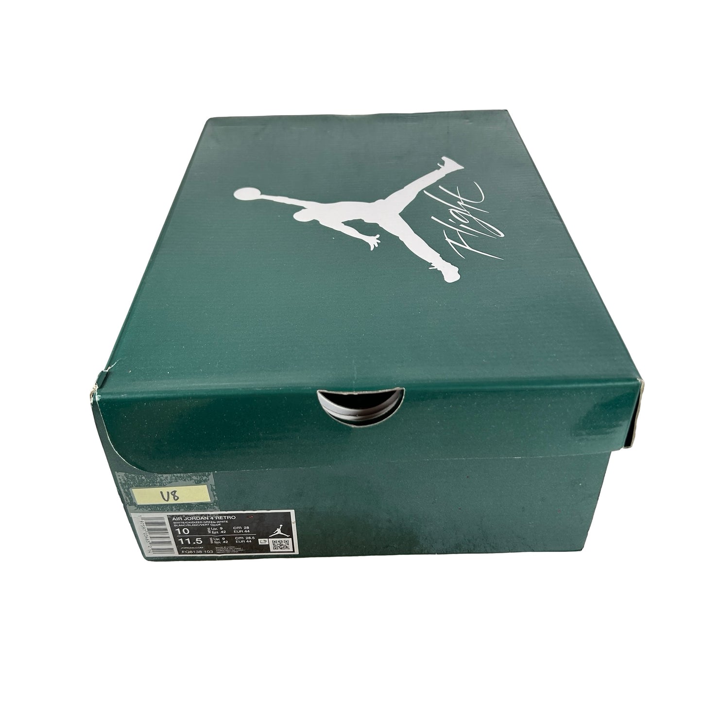 FQ8138 103 Jordan 4 Retro Oxidized Green [USED] - 10 M (Used8)