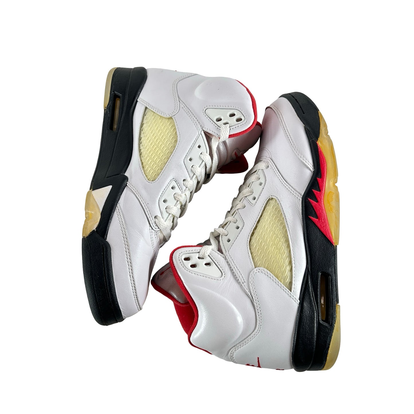 DA1911 102 Jordan 5 Fire Red [USED] - 9 M (Used5)