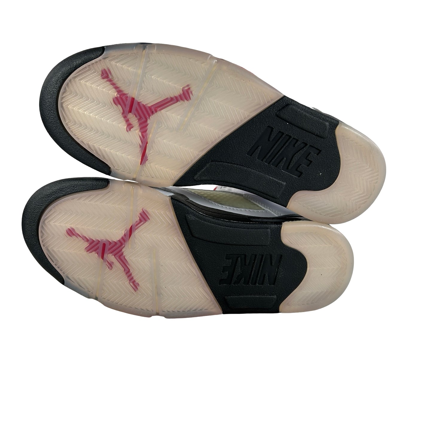 DA1911 102 Jordan 5 Fire Red - 7 M (Yellowing)