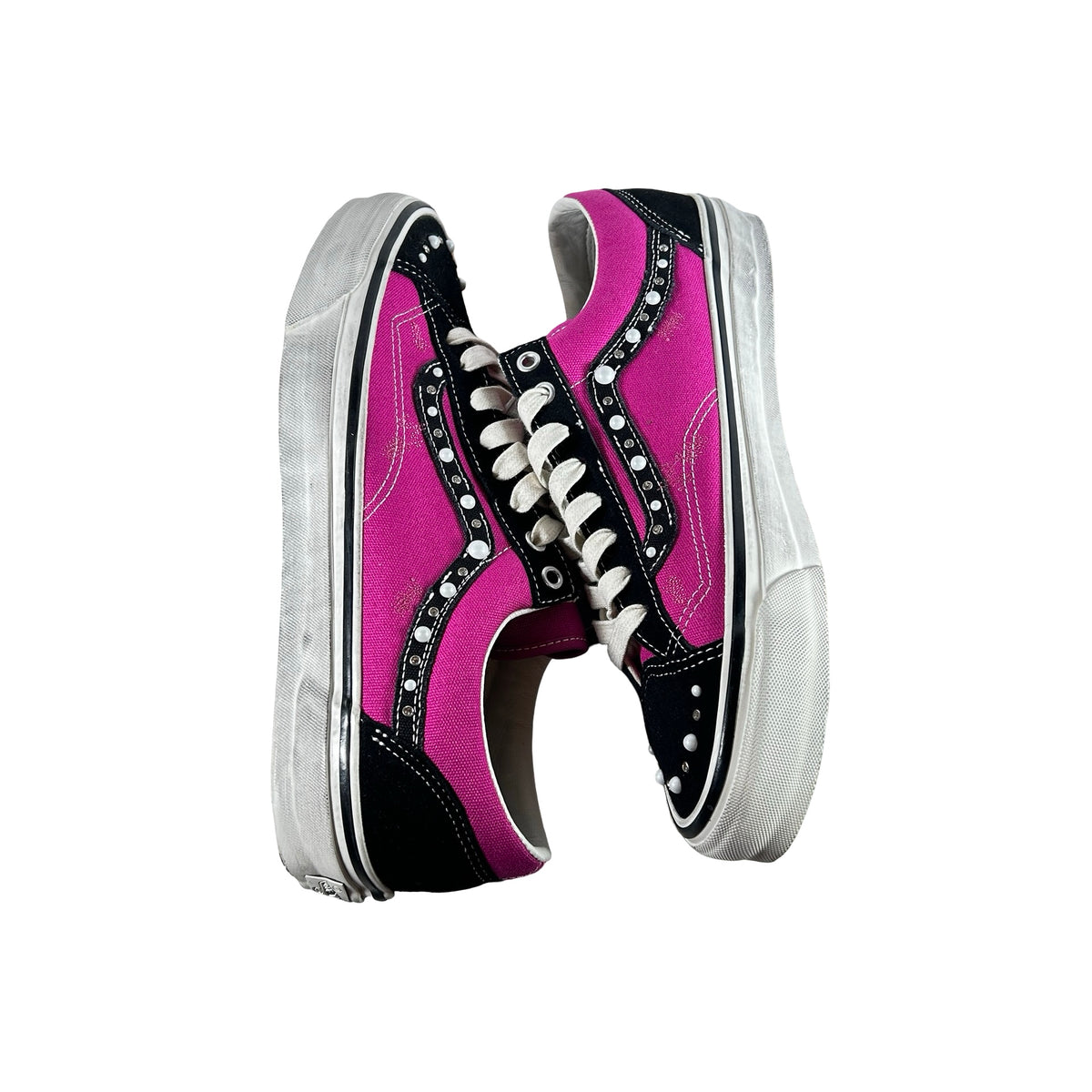VN000E8VHLE Vans OTW Old Skool 36 Pearlized Pack Pink Black [USED] - 11 M (Used)