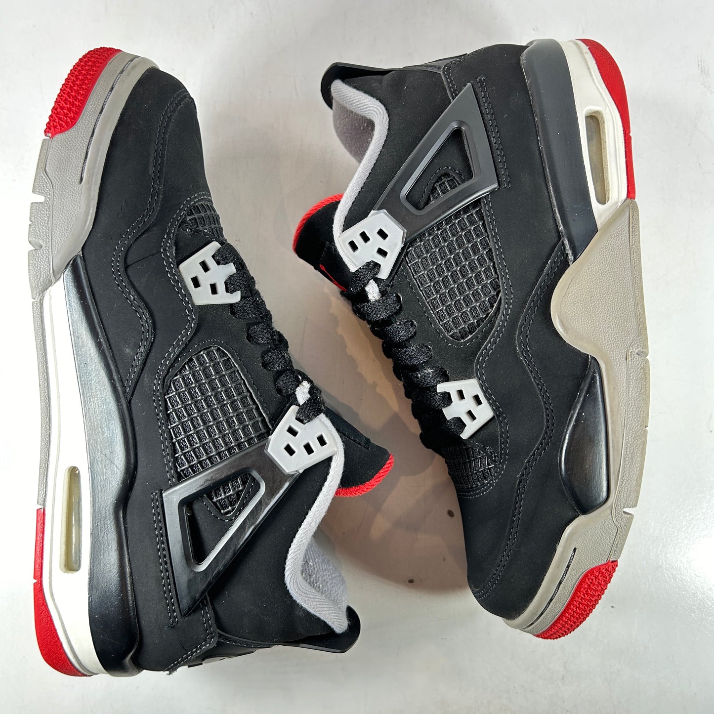 408452 060 Jordan 4 Retro Bred (2019) (GS) [USED] - 6 Y (Used) (No Box)