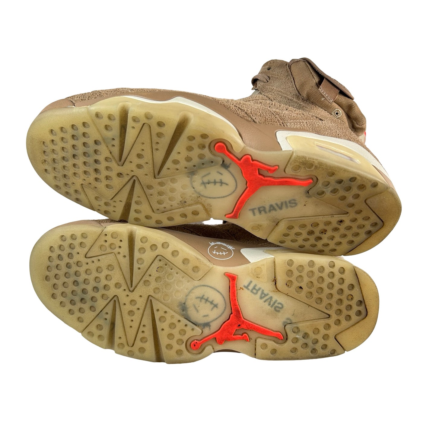 DH0690 200 Jordan 6 Retro Travis Scott British Khaki [USED] - 6.5 M (Used) (No Box)