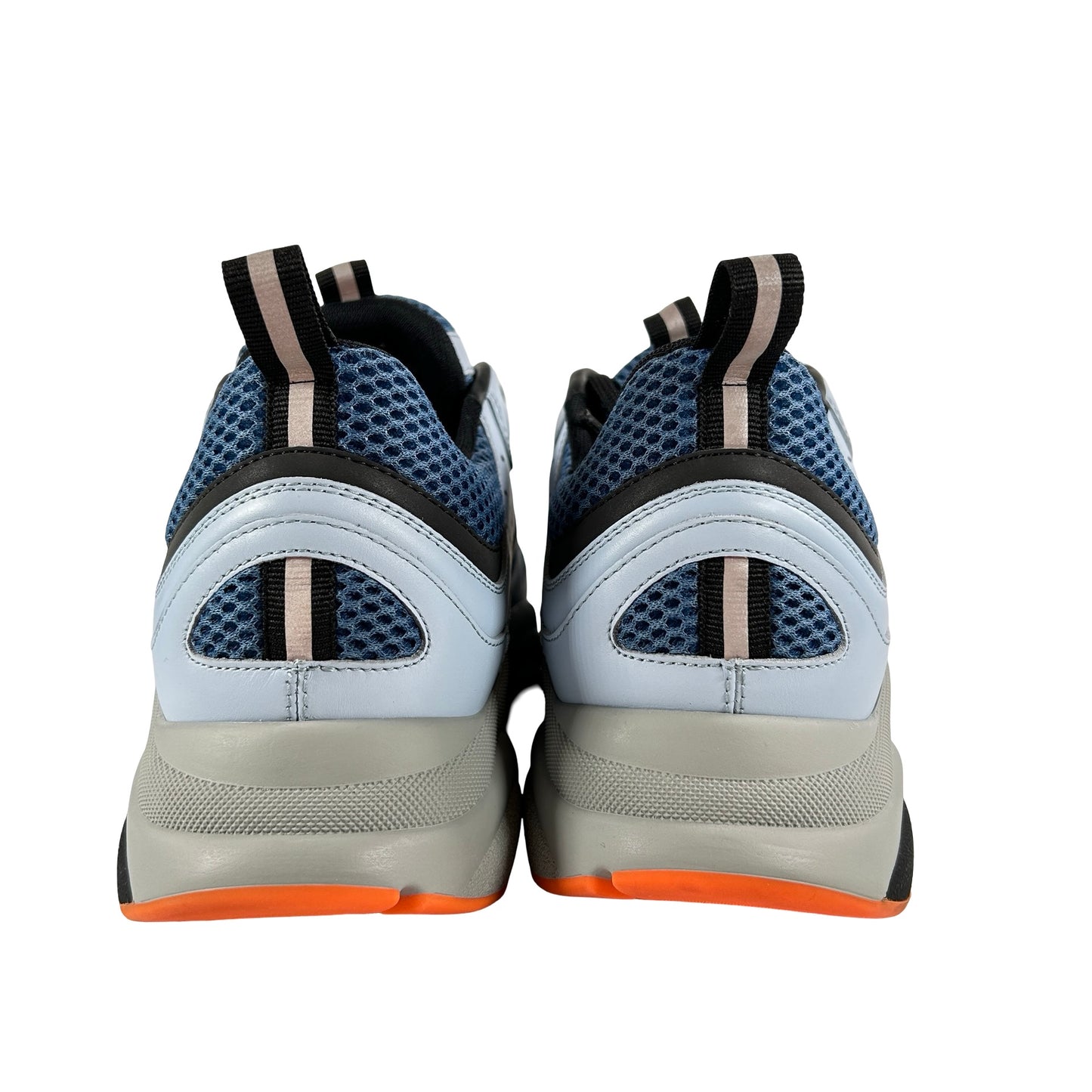 3SN231YRKH568 Dior B22 Blue Technical Mesh Light Blue Grey Orange [USED] - 42 (VNDS)
