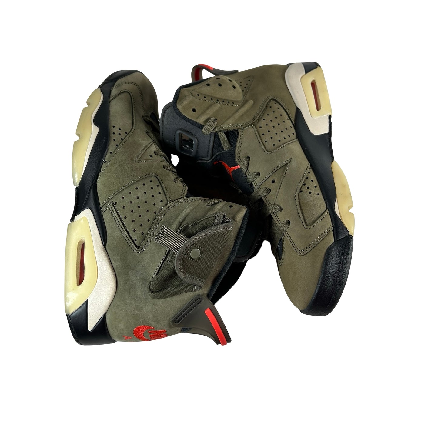 CN1084 200 Jordan 6 Retro Travis Scott [USED] - 8.5 M (Used) (No Box)