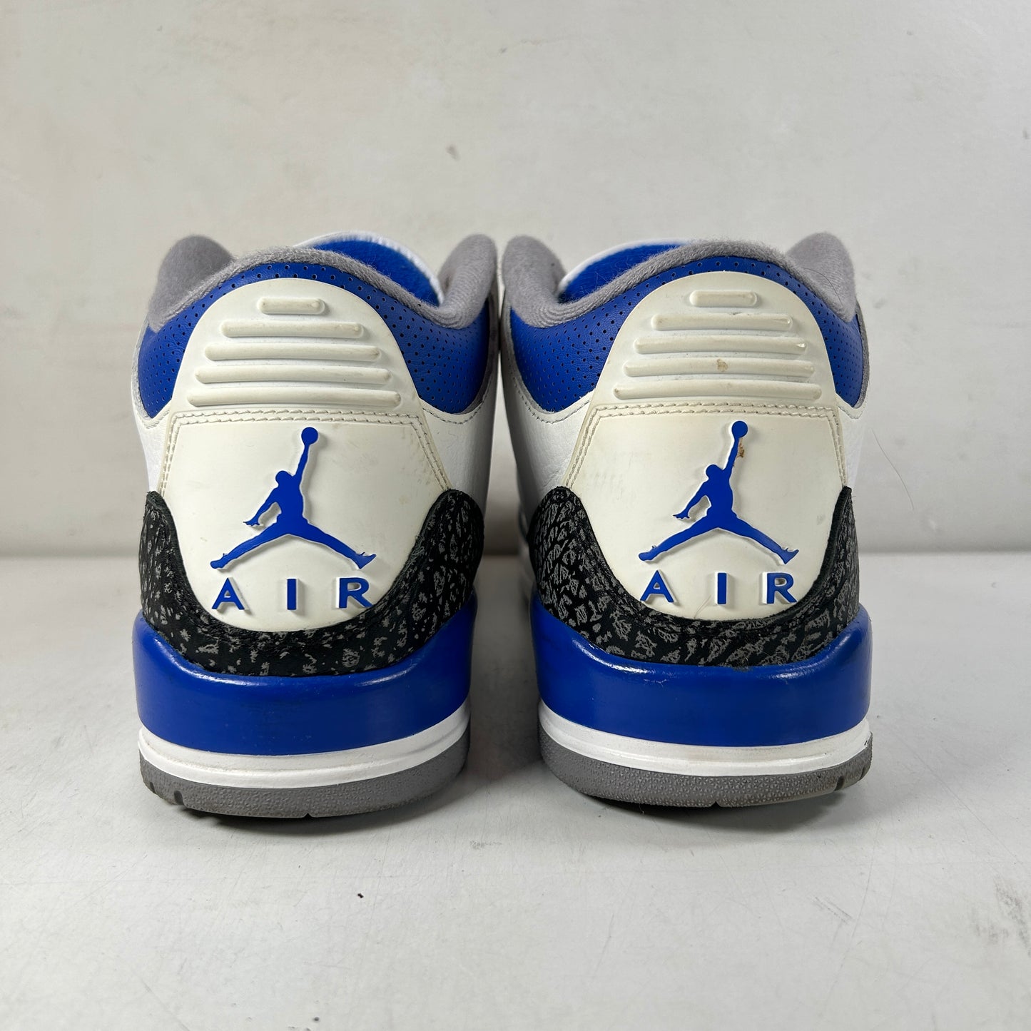 CT8532 145 Jordan 3 Retro Racer Blue [USED] - 10 M (Used2) (No Box)