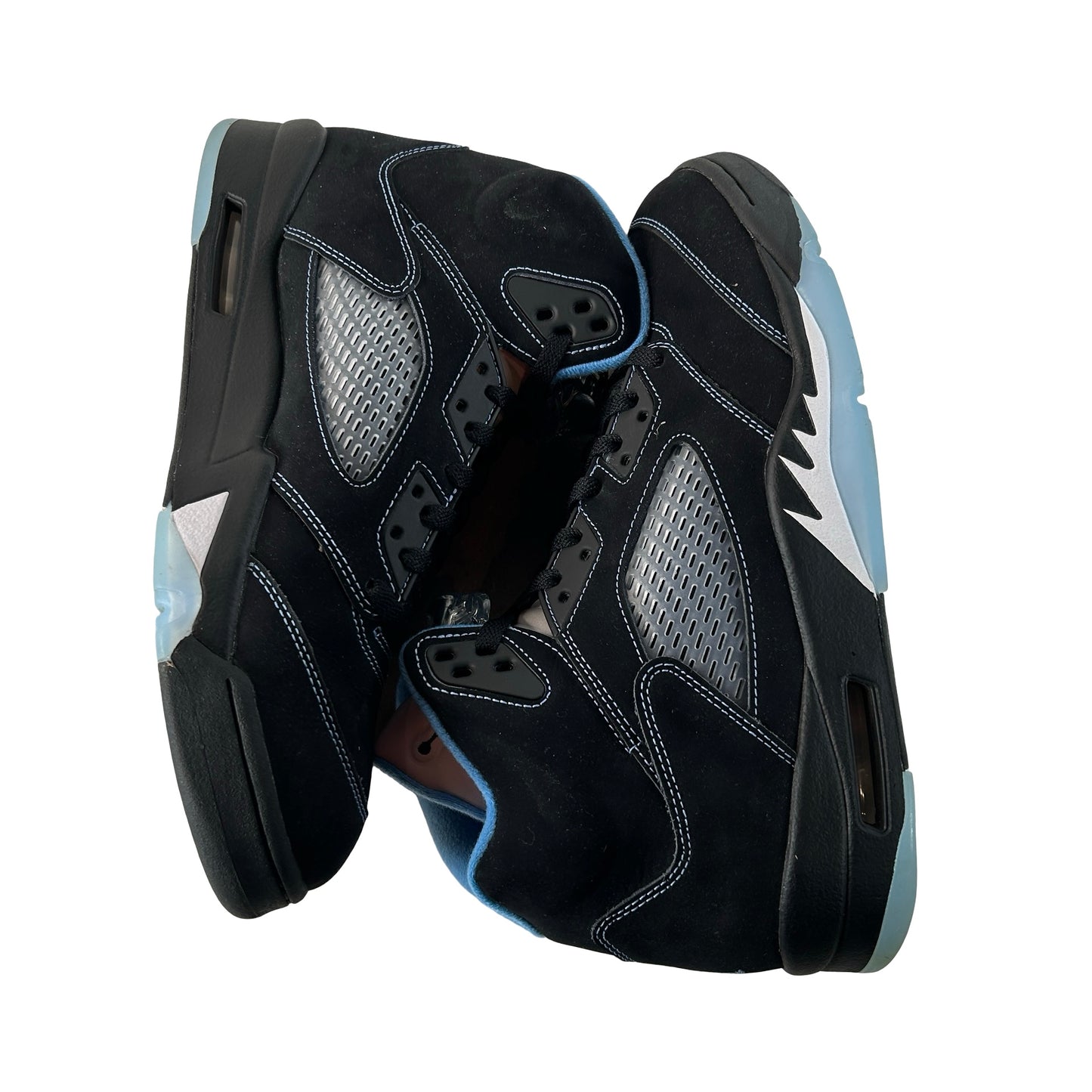 DD0587 008 Jordan 5 Retro Black University Blue (2026) [USED] - 11 M (Used3)
