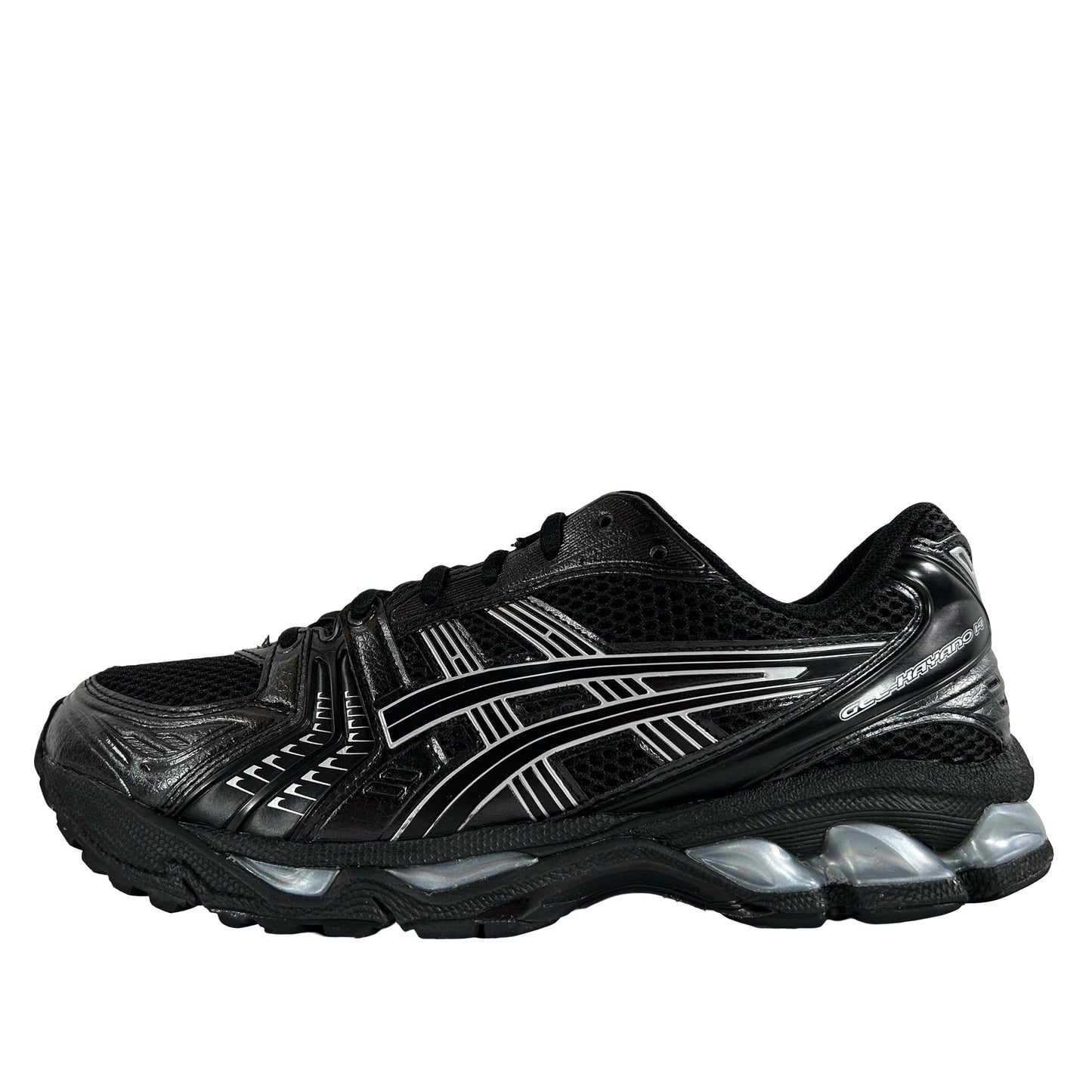 1201A019 006 ASICS Gel-Kayano 14 Black Pure Silver [USED] - 8.5 M (Used)