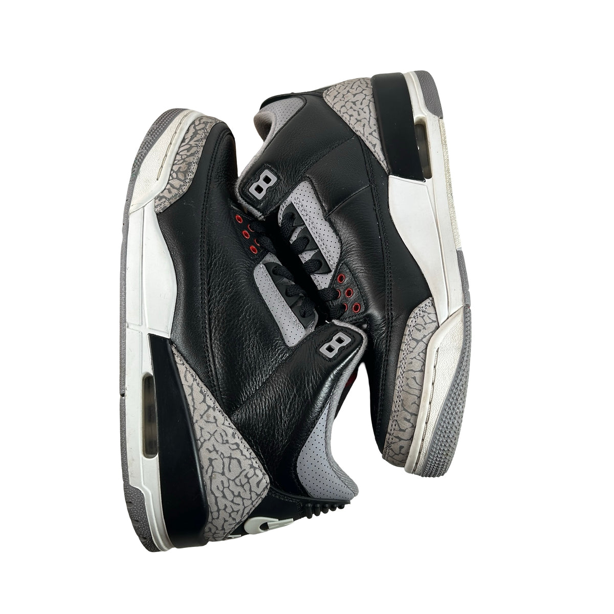 DN3707 010 Jordan 3 Retro Black Cement Reimagined (2024) [USED] - 9 M (Used9) (No Box9)