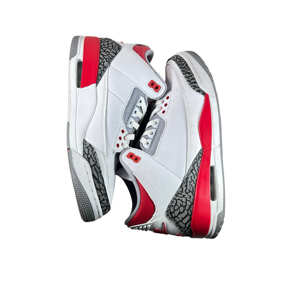 DN3707 160 Jordan 3 Retro Fire Red (2022) [USED] - 9 M (Used10)