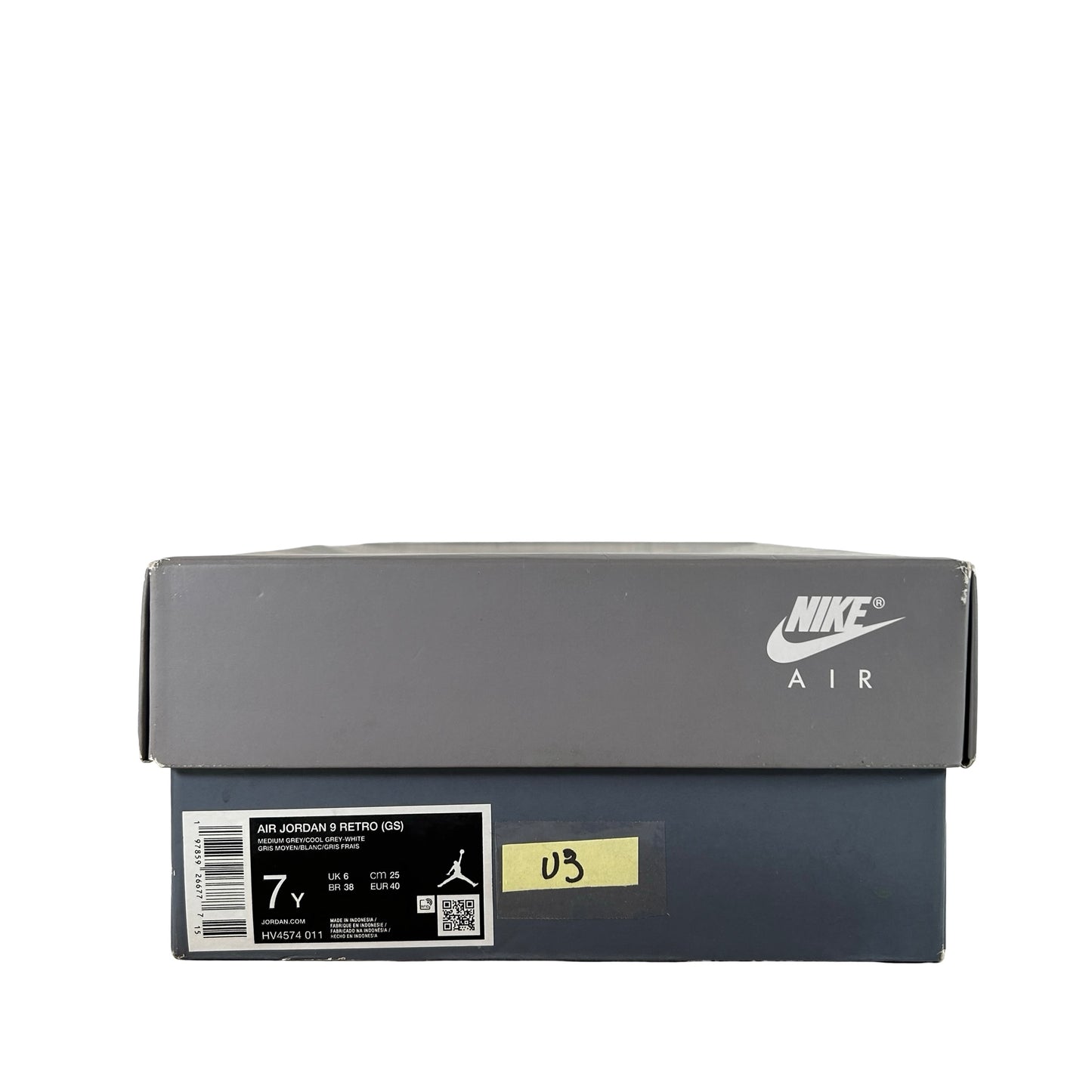 HV4574 011 Jordan 9 Retro Cool Grey (2025) (GS) [USED] - 7 Y (Used3)
