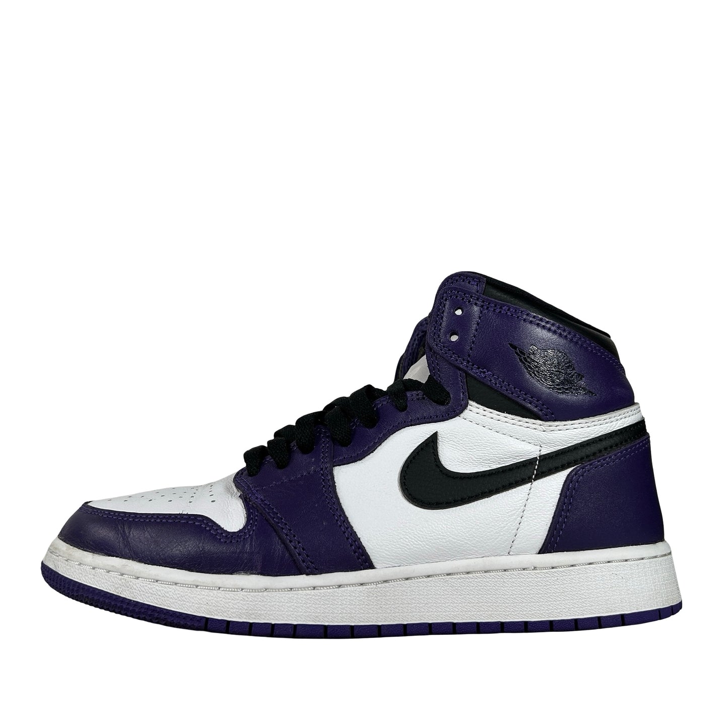 575441 500 Jordan 1 Retro High Court Purple White (GS) [USED] - 7 Y (Used2)