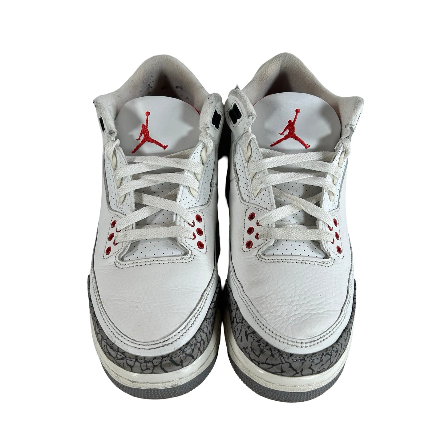 DM0967 100 Jordan 3 Retro White Cement Reimagined (GS) [USED] - 7 Y (Used11)