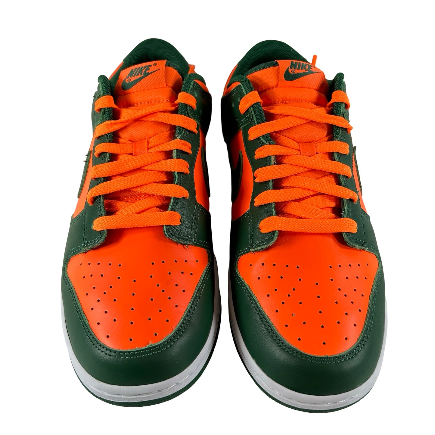 DD1391 300 Nike Dunk Low Retro Miami Hurricanes [USED] - 10.5 M (Used)