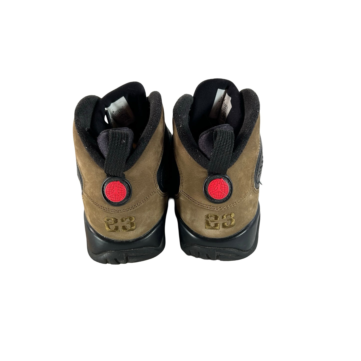 HV4574 030 Jordan 9 Retro Olive (2024) (GS) [USED] - 5.5 Y (Used2) (No Box2)