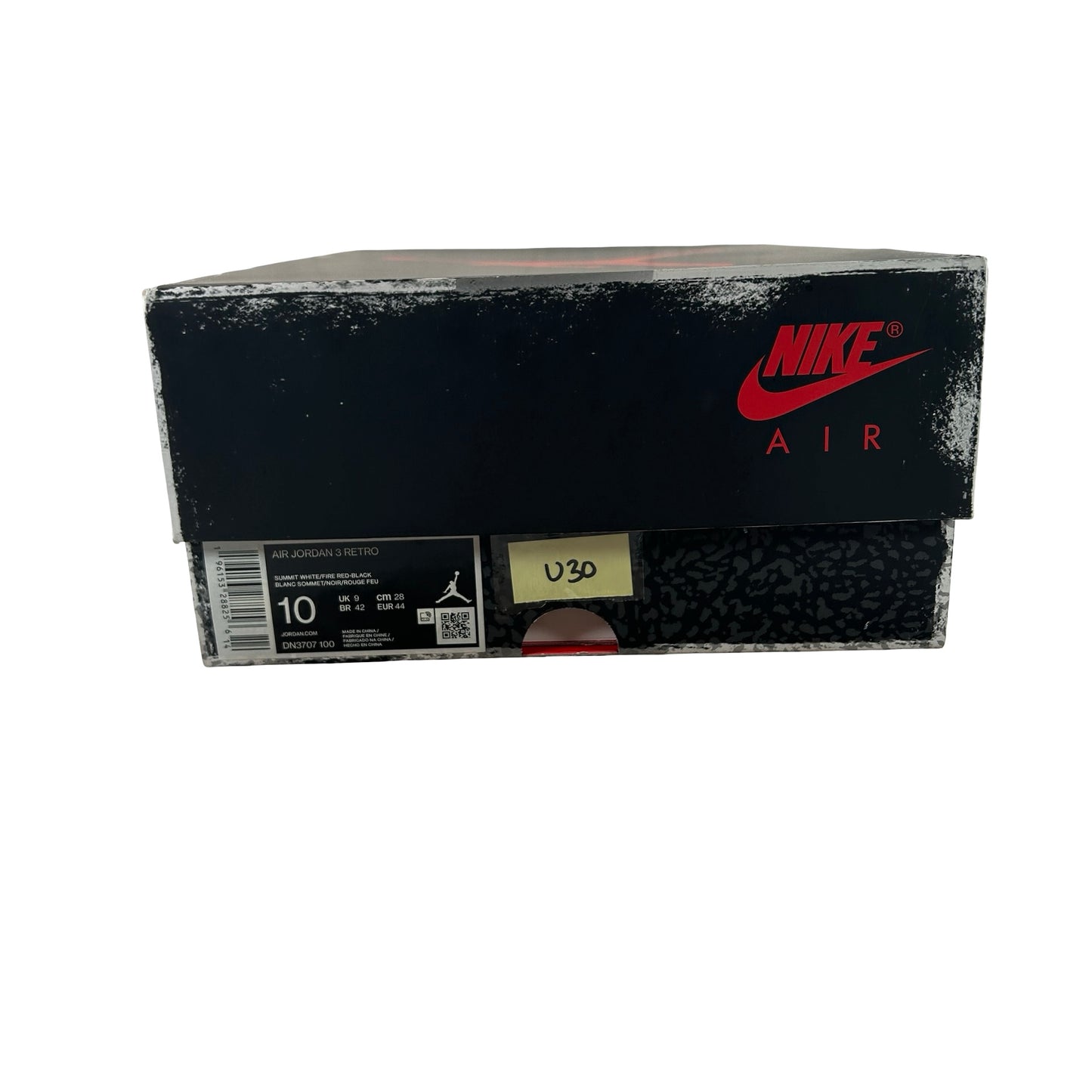 DN3707 100 Jordan 3 Retro White Cement Reimagined [USED] - 10 M (Used30)