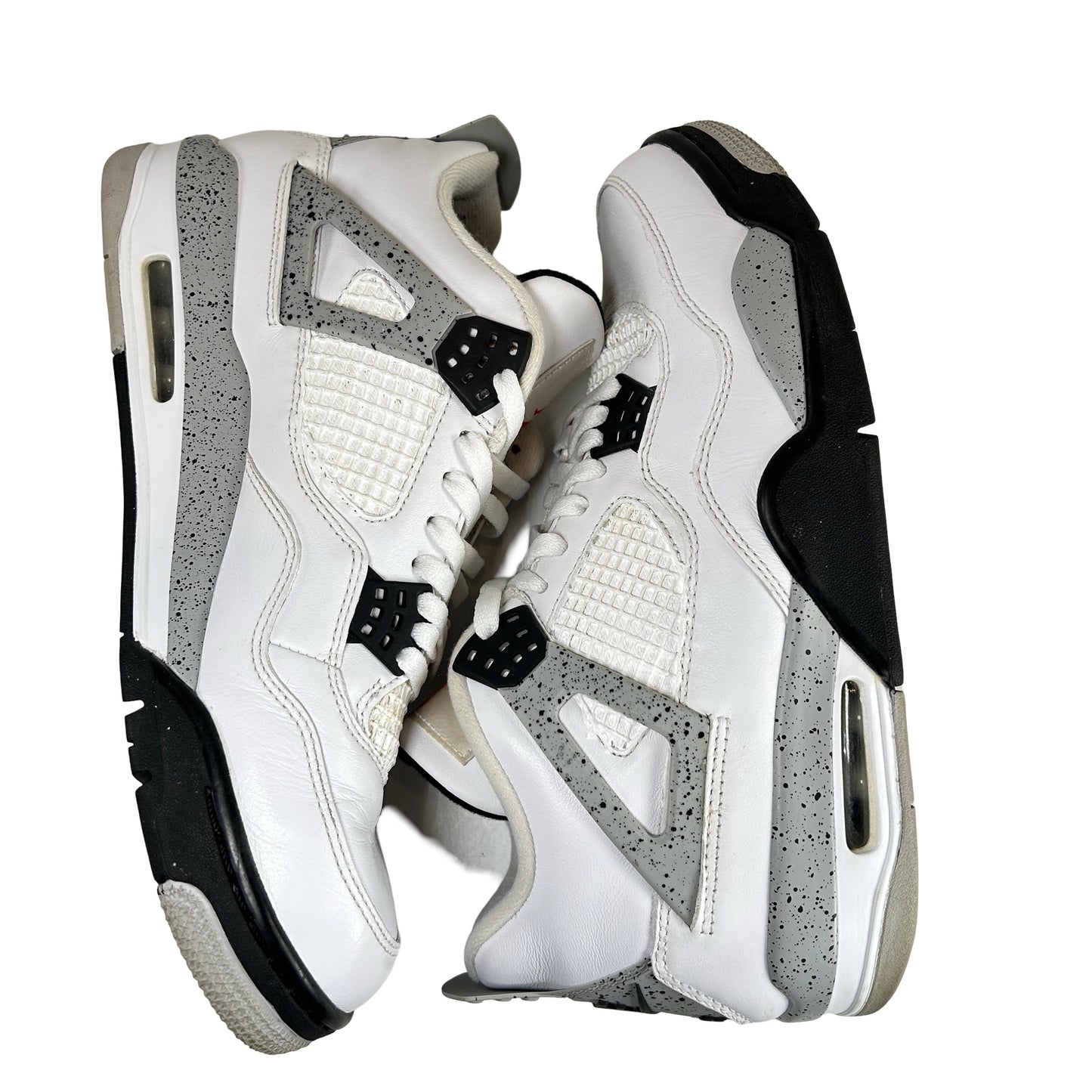 840606 192 Jordan 4 White Cement [USED] - 10.5 M (Used5)
