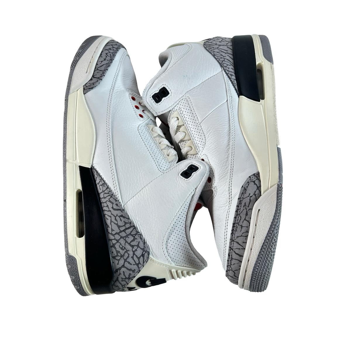DN3707 100 Jordan 3 Retro White Cement Reimagined [USED] - 10.5 M (Used39)