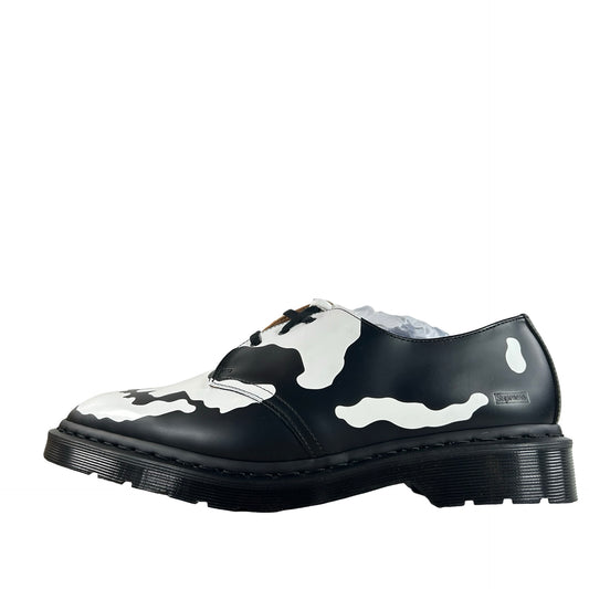 42936001 Dr. Martens 1461 3-Eye Shoe Supreme Skull Black White