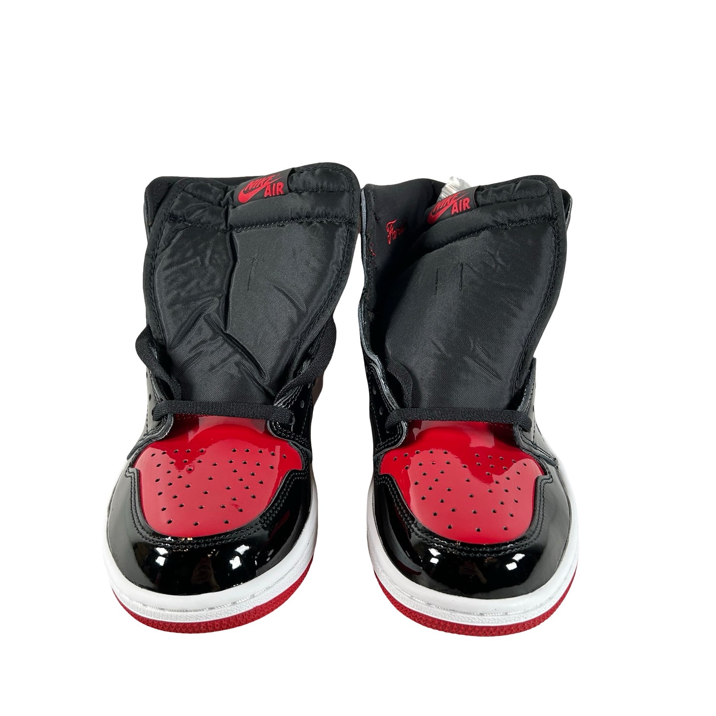 555088 063 Jordan 1 Retro High OG Patent Bred [CONDITIONAL] - 10 M (Mark on side panel) (Damaged Box)