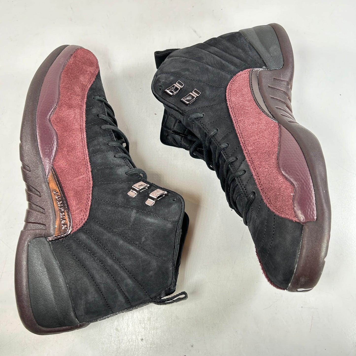 DV6989 001 Jordan 12 Retro SP A Ma Maniére Black (Women's) [USED] - 13 W (Used3)