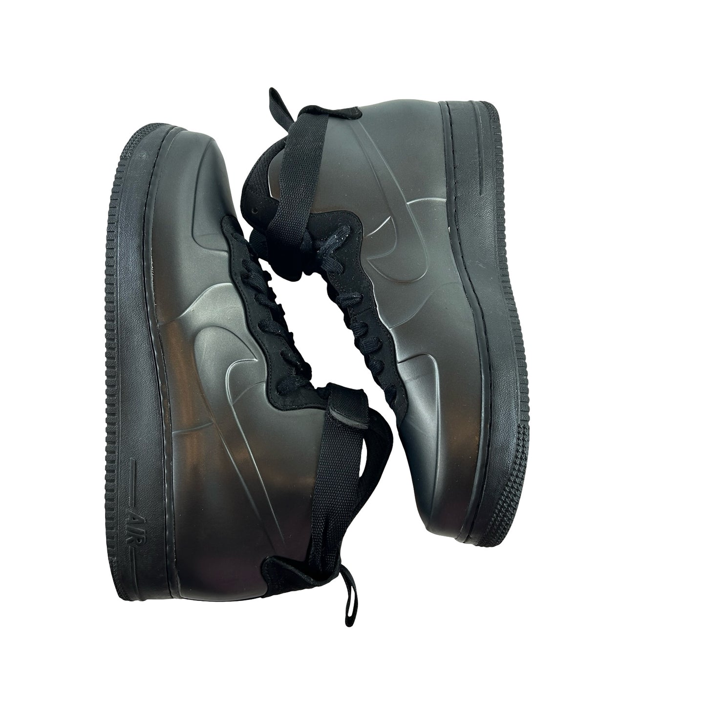 AH6771 001 Nike Air Force 1 Foamposite Cup Triple Black [USED] - 12 M (Used) (No Box)