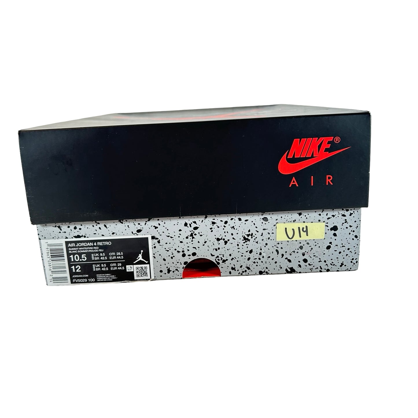 FV5029 100 Jordan 4 Retro White Cement (2025) [USED] - 10.5 M (Used14)