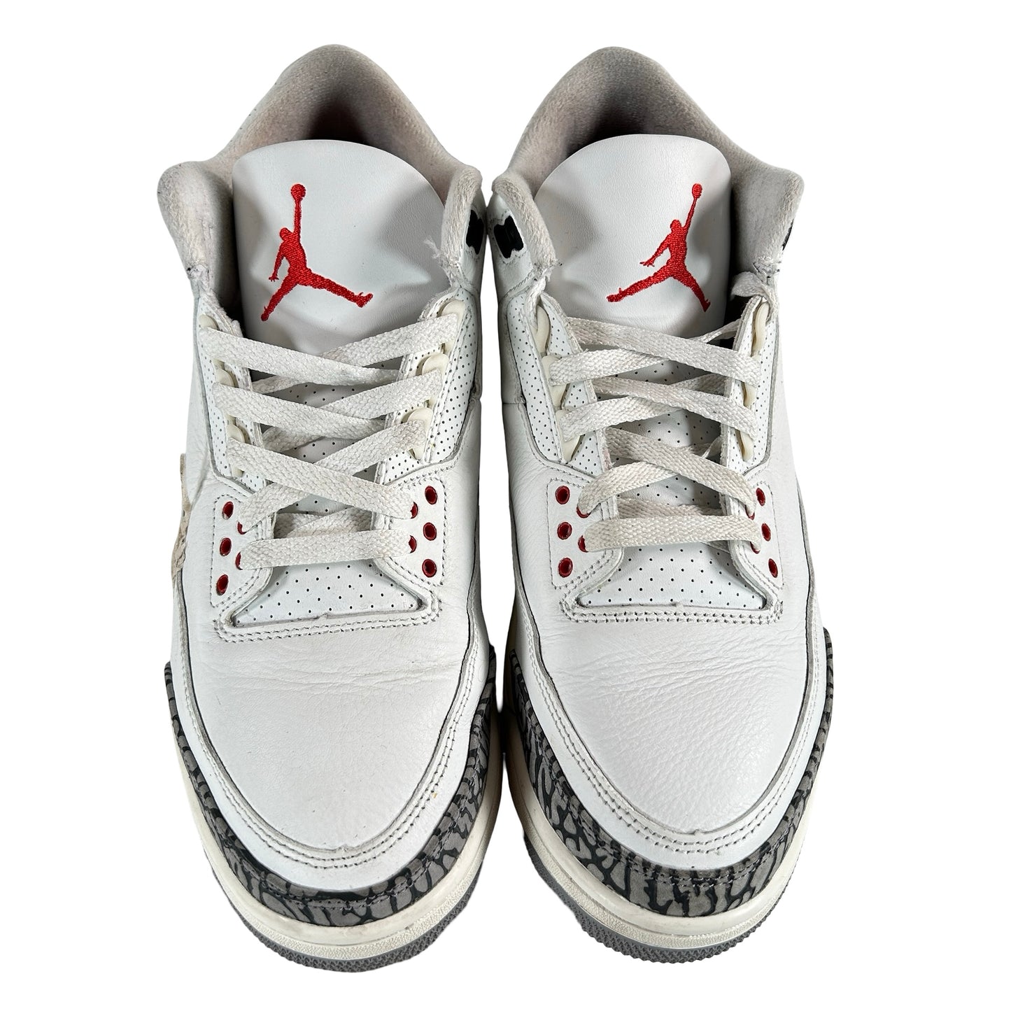 DN3707 100 Jordan 3 Retro White Cement Reimagined [USED] - 9.5 M (Used11)
