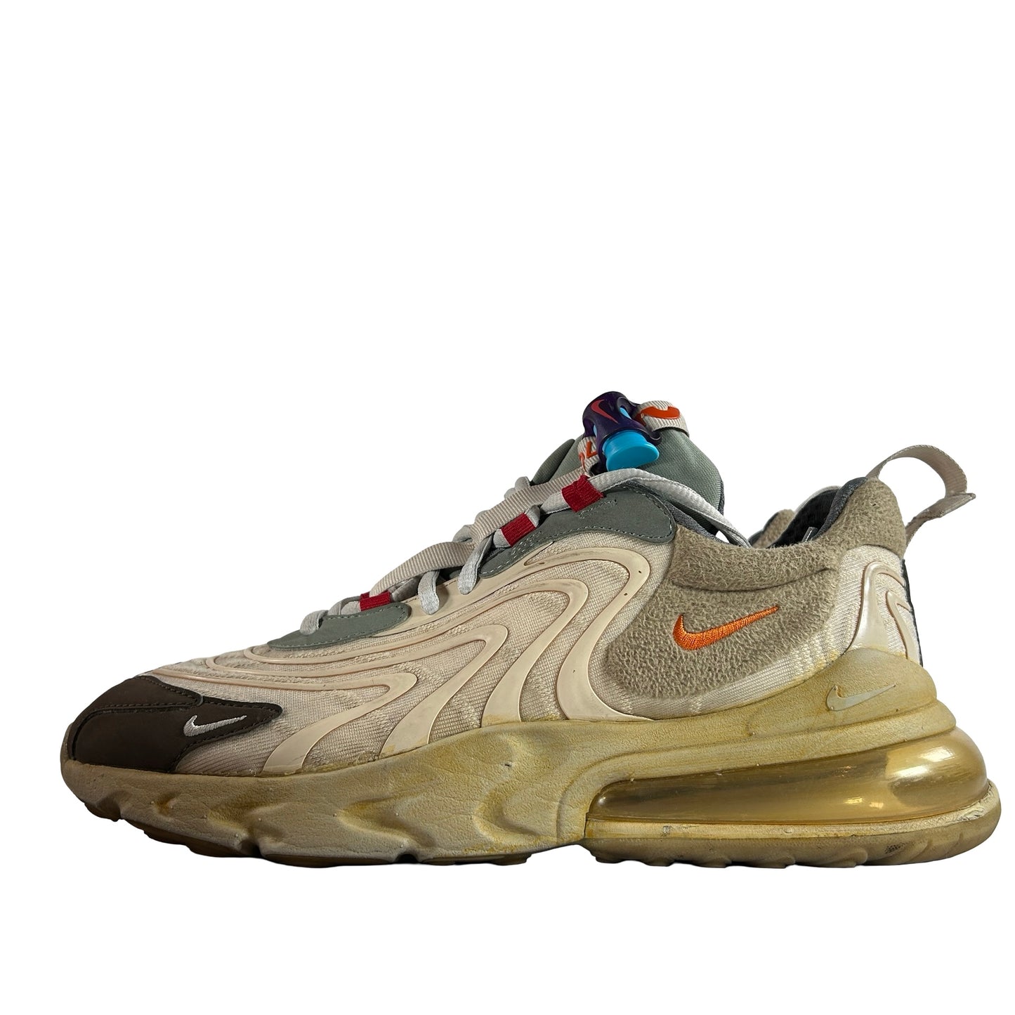 CT2864 200 Nike Air Max 270 React ENG Travis Scott Cactus Trails [USED] - 9 M (Used)