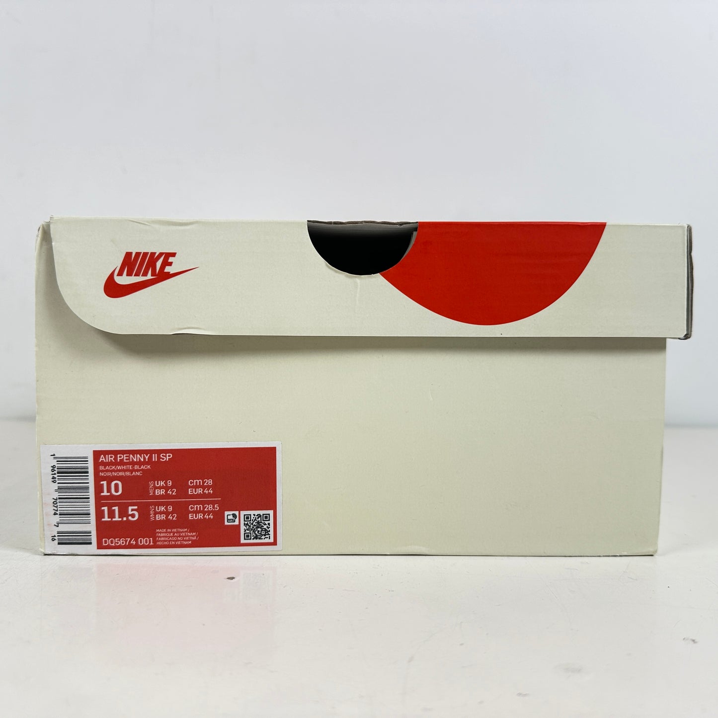 DQ5674 001 Nike Air Penny 2 Stussy Black [USED] - 10 M (Used)