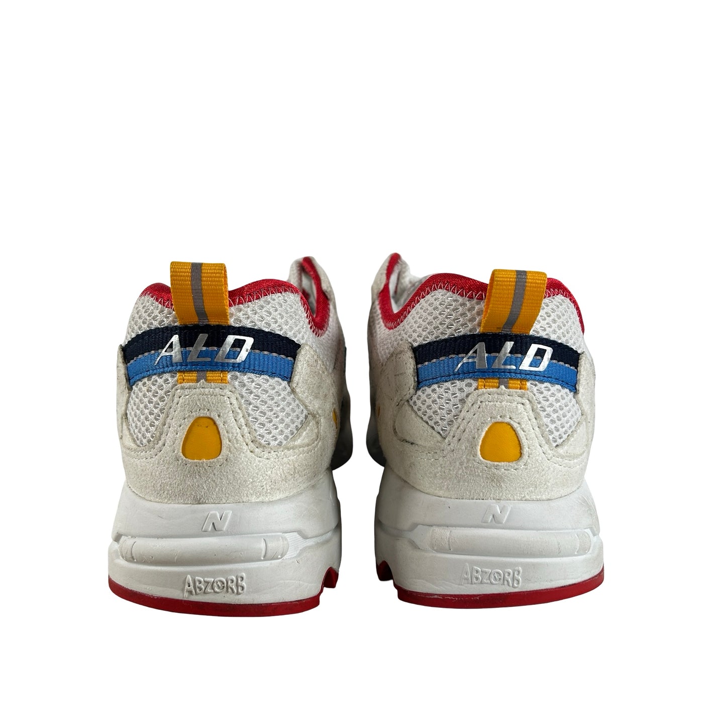 ML827ALD New Balance 827 Abzorb Aime Leon Dore White Multi [USED] - 8.5 M (Used)