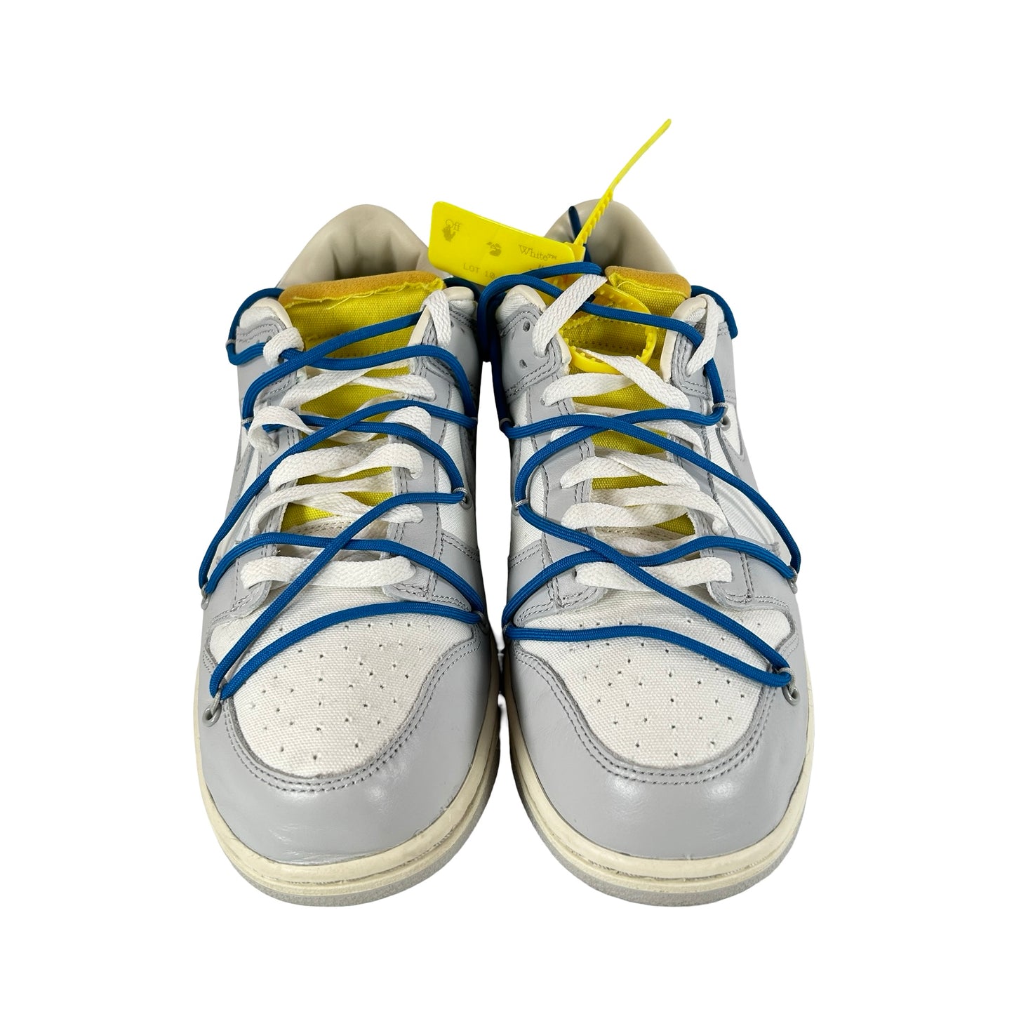 DM1602 112 Nike Dunk Low Off-White Lot 10 [USED] - 11 M (Used)