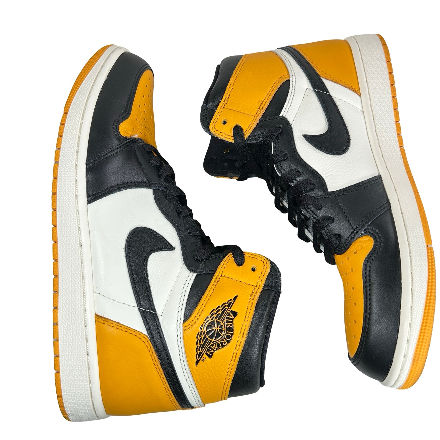 555088 711 Jordan 1 Retro High OG Yellow Toe [USED] - 10 M (Used5)