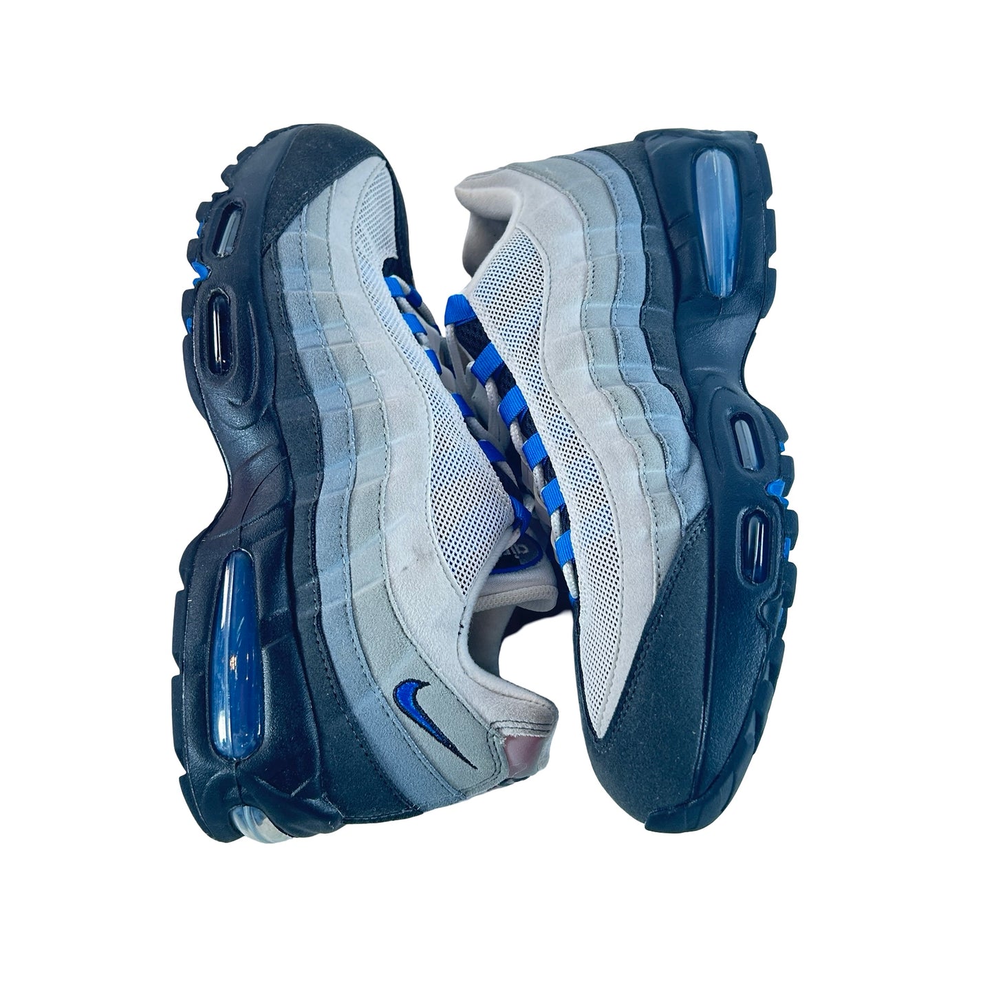 IM7410 100 Nike Air Max 95 OG Big Bubble Blue Spark [USED] - 10 M (Used2)