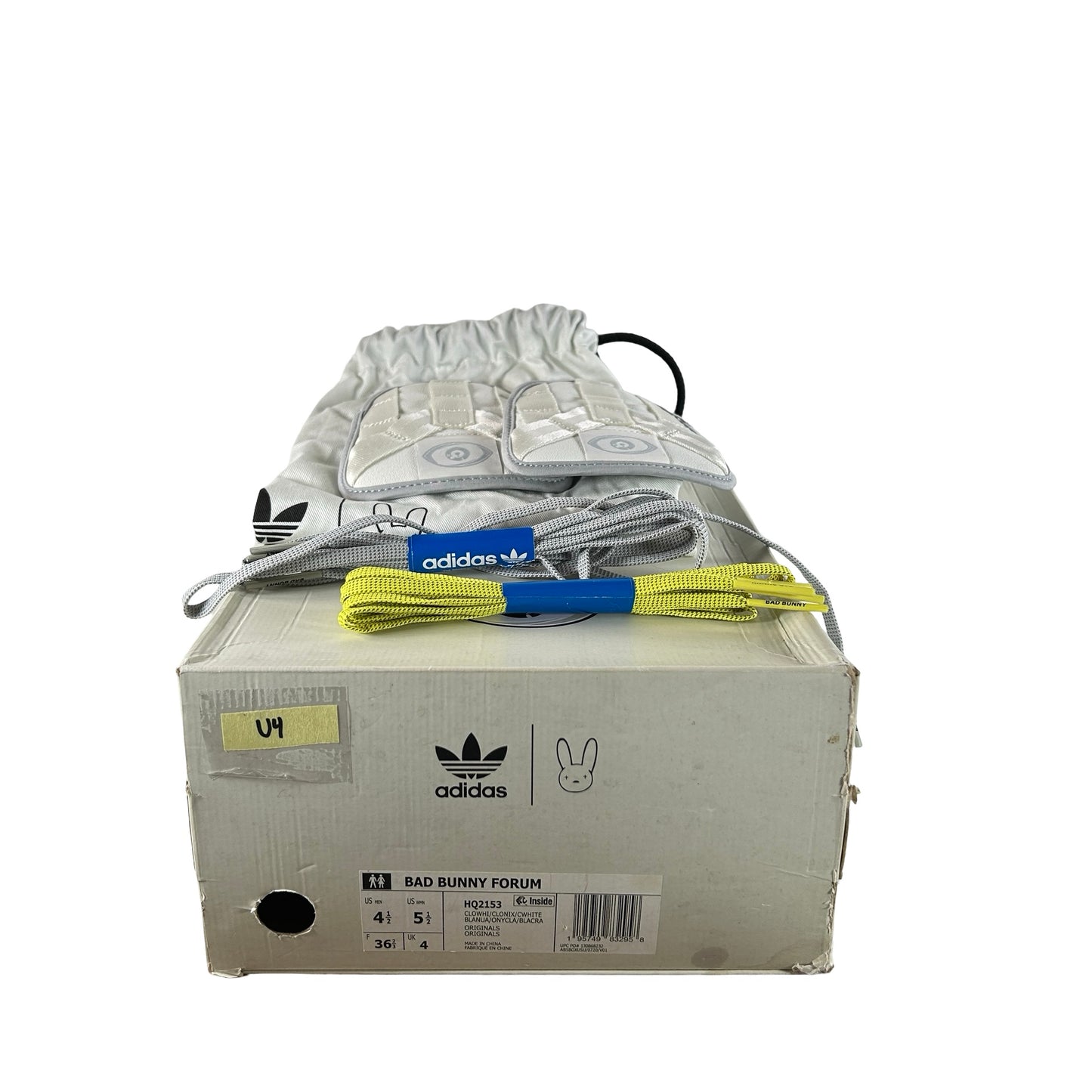 HQ2153 adidas Forum Buckle Low Bad Bunny Last Forum [USED] - 4.5 M (Used4)