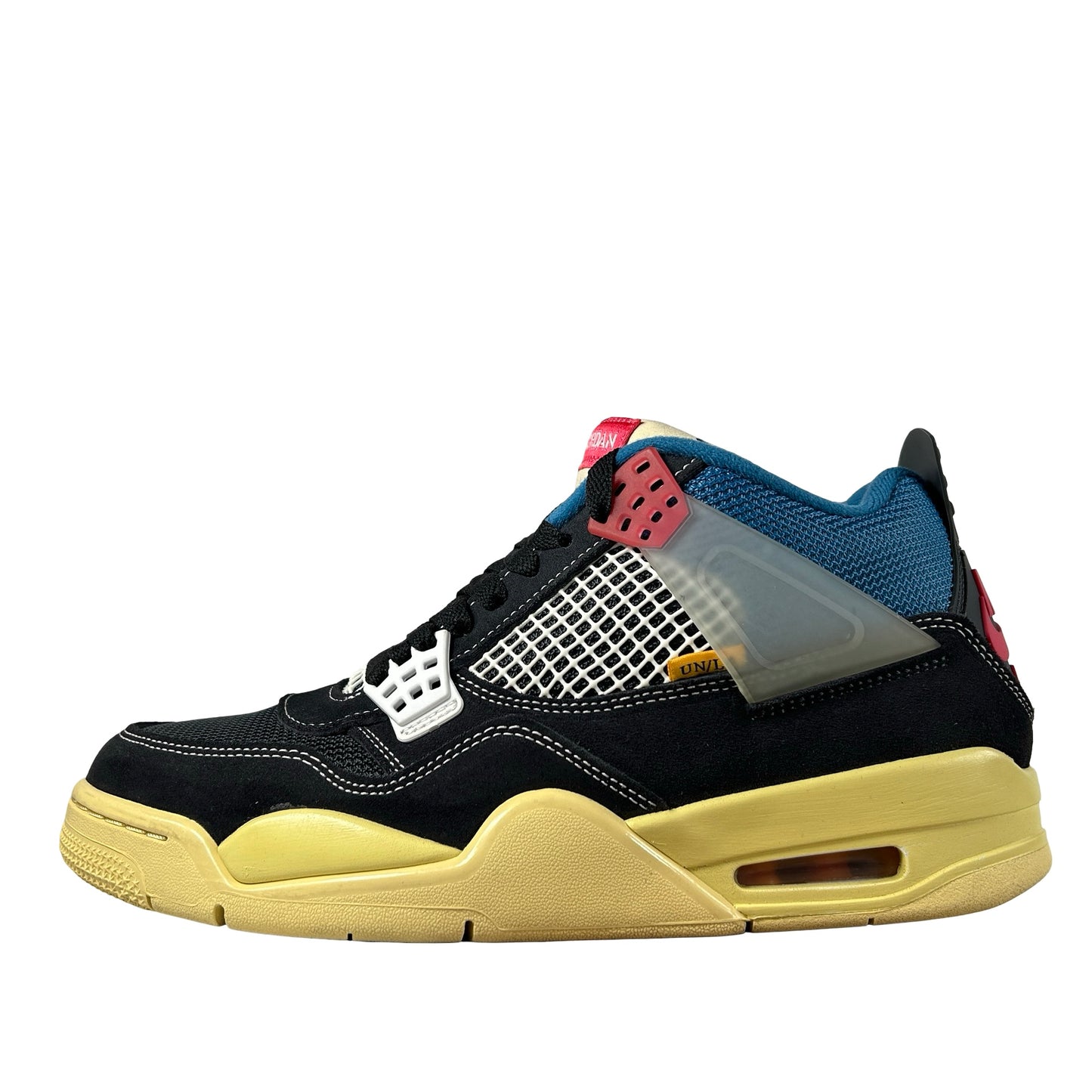 DC9533 001 Jordan 4 Retro Union Off Noir [USED] - 9 M (VNDS)