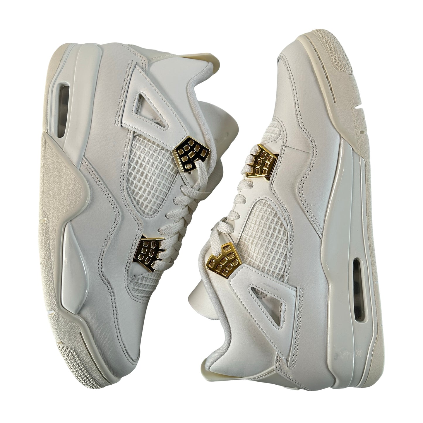 AQ9129 170 Jordan 4 Retro Metallic Gold (Women's) [CONDITIONAL] - 12 W (Mark on Midsole)