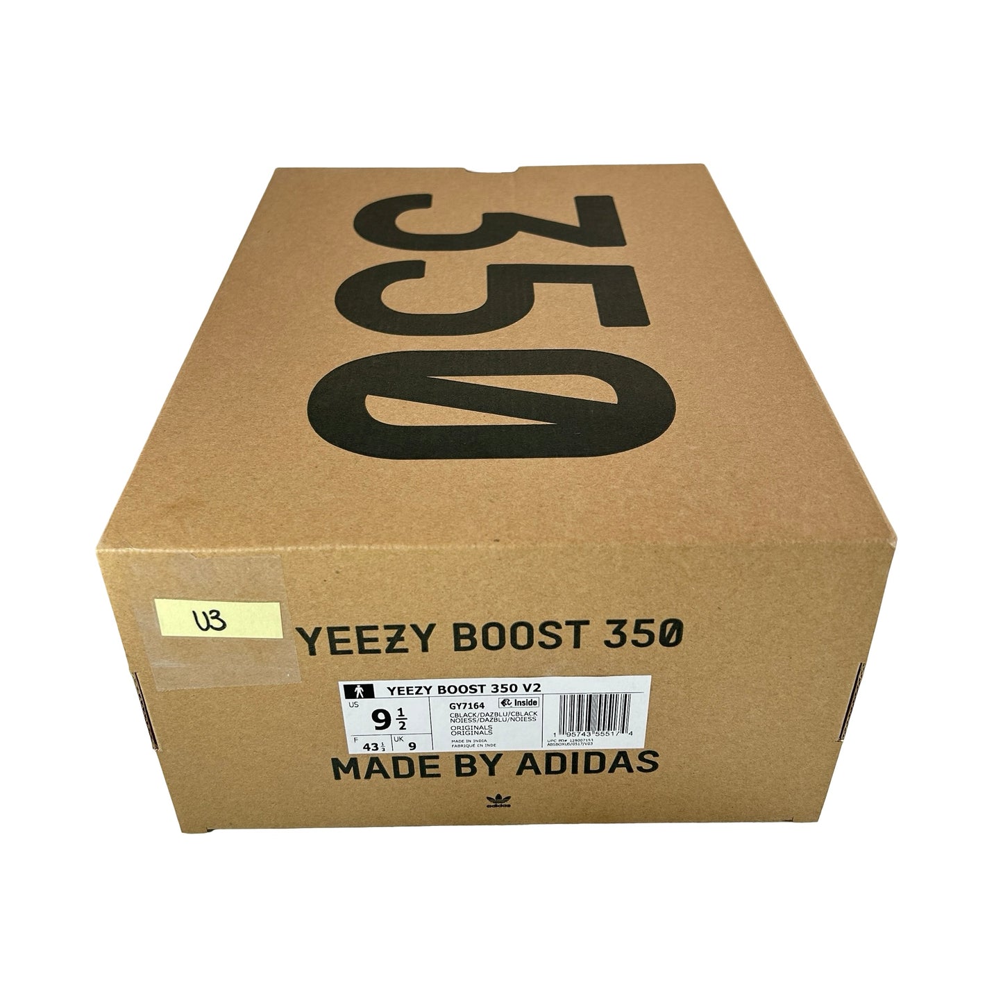 GY7164 adidas Yeezy Boost 350 V2 Dazzling Blue [USED] - 9.5 M (Used3)