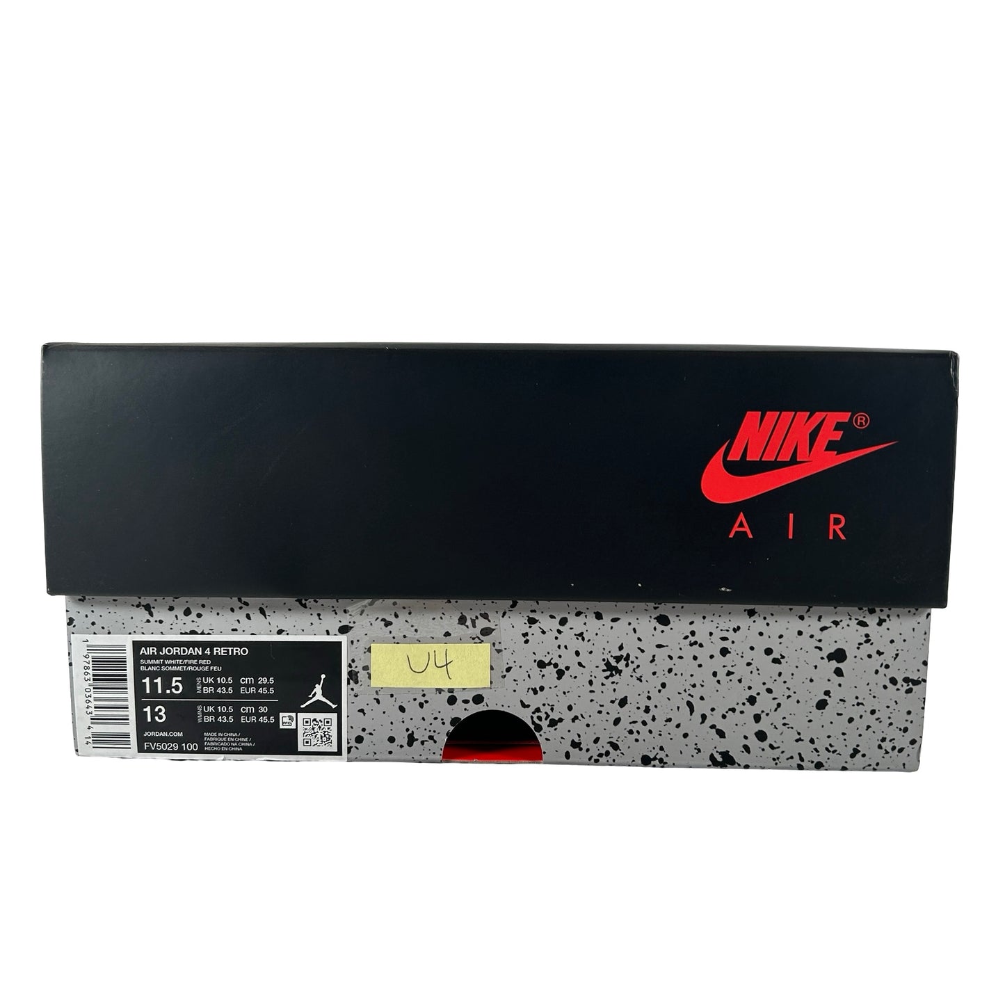 FV5029 100 Jordan 4 Retro White Cement (2025) [USED] - 11.5 M (Used4)
