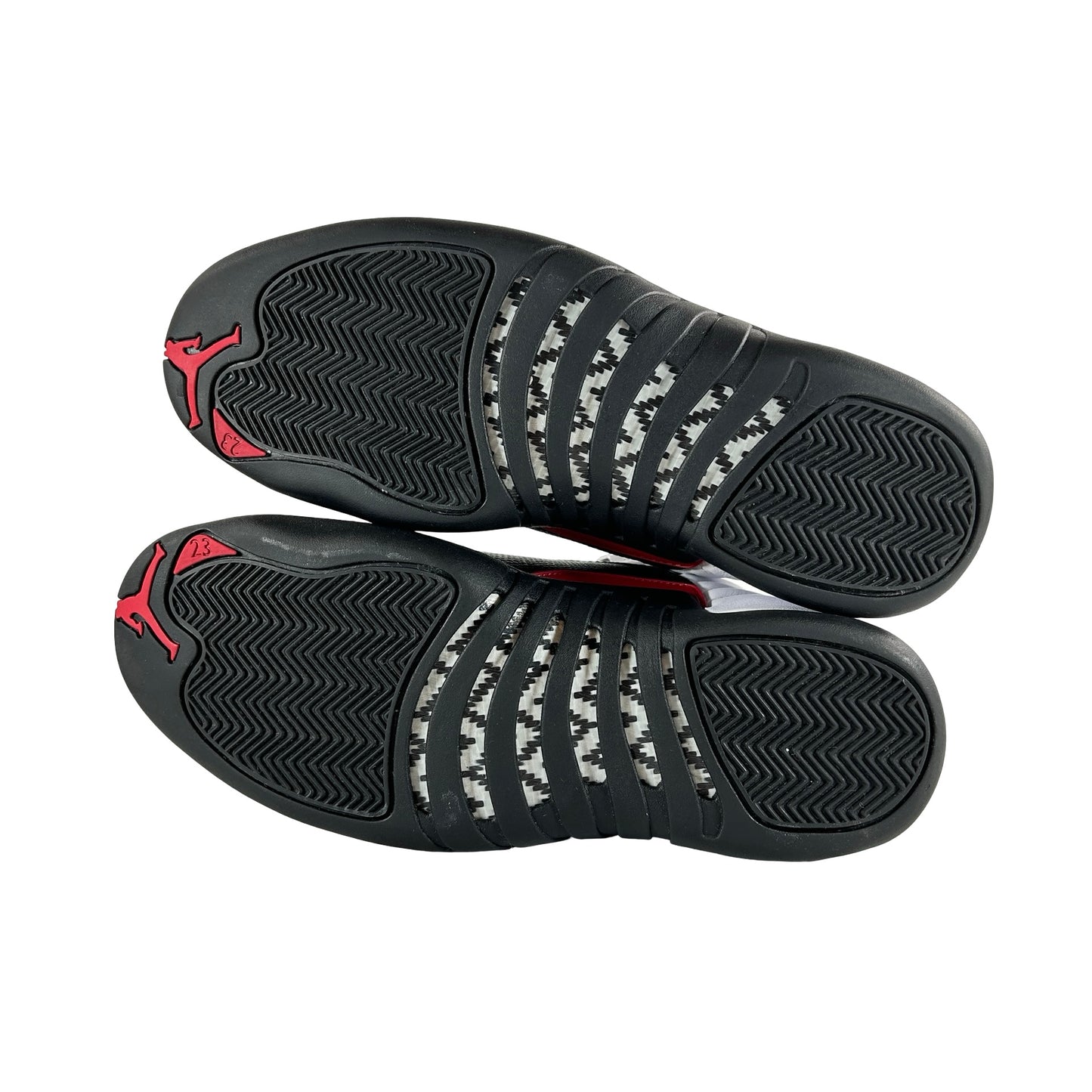 CT8013 162 Air Jordan 12 Red Taxi [USED] - 11.5 M (Used)