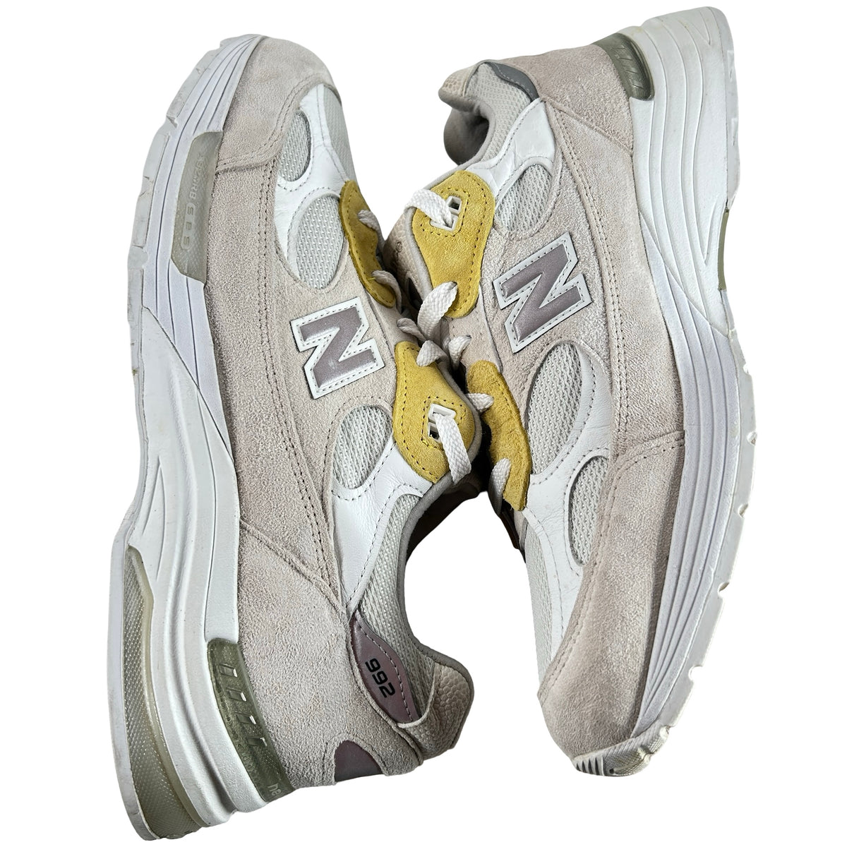 M992PB1 New Balance 992 PaperBoy Fried Egg [USED] - 12 M (Used) (No Box)