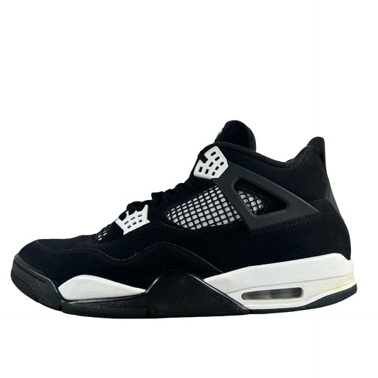 FQ8138 001  Jordan 4 Retro White Thunder [USED] - 14 M (Used3)